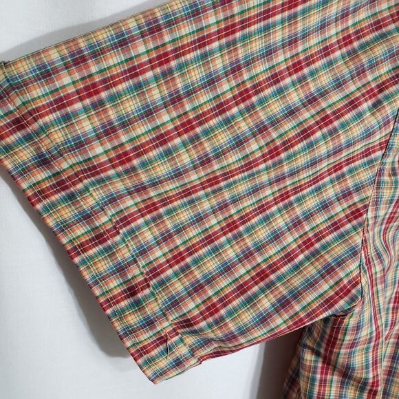 American Eagle Mens Shirt Size XXL Axle Button Up Multicolor Plaid Pockets - Picture 7 of 8